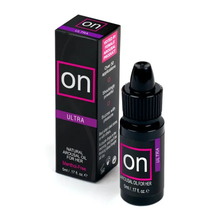 Sensuva Female Sex Toys On for Her Original Arousal Oil 5ml Medium Box