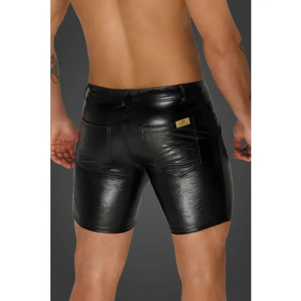 Snake Wetlook Mid Length Shorts with Back Pockets S OSAS Male Sex Toys Snake Wetlook Mid Length Shorts with Back Pockets S OSAS Male Sex Toys