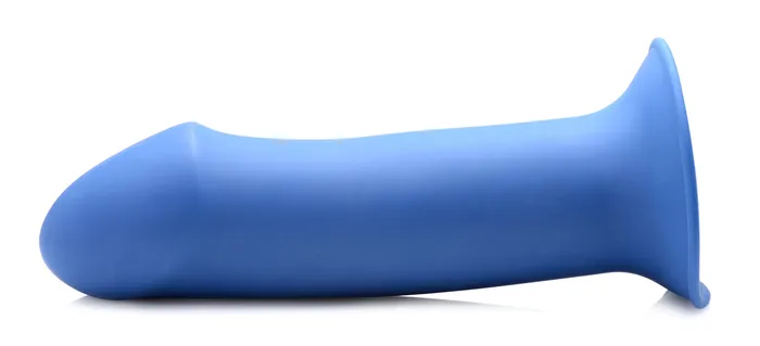 Squeezable Thick Phallic Dildo Blue XR Brands Dildos