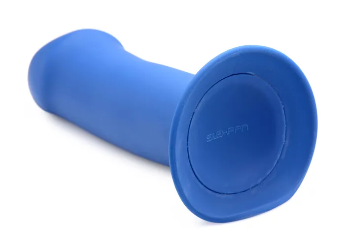 Squeezable Thick Phallic Dildo Blue XR Brands Dildos