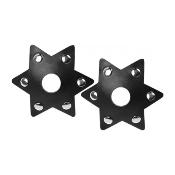 Starstruck Nipplicious Pasties Black Hott Products Unlimited Anal