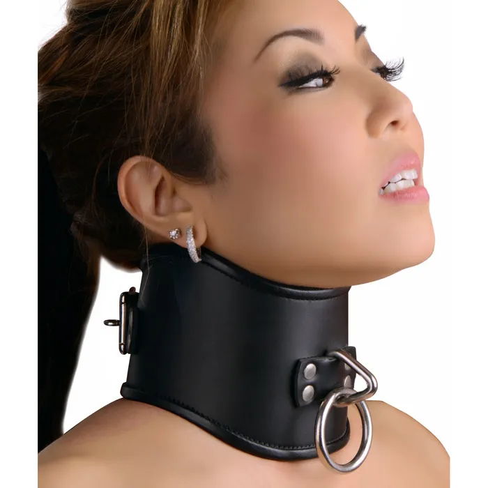 Strict Leather Locking Posture Collar Medium XR Brands Restraints