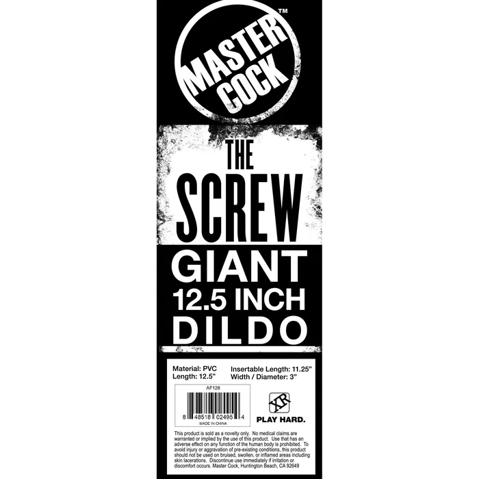 The Screw Giant 125 inch Dildo XR Brands Dildos