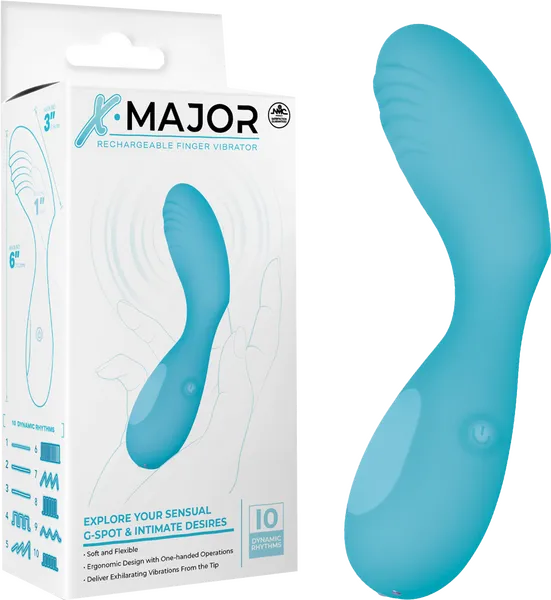 Vibrators Excellent Power X Major Finger Vibe Purple