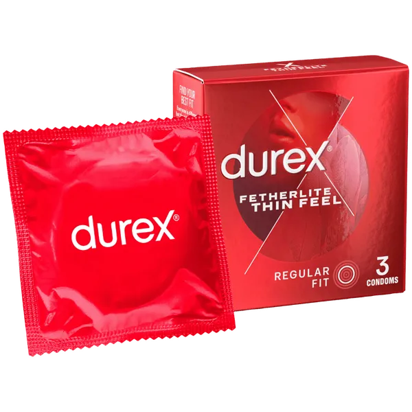 Vibrators Fetherlite Thin Feel 3s Durex