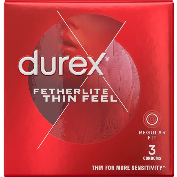 Vibrators Fetherlite Thin Feel 3s Durex