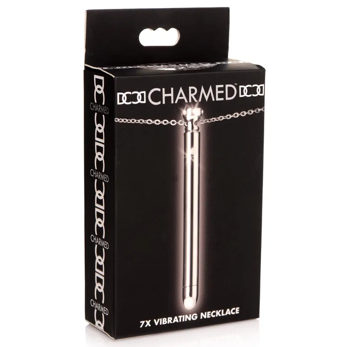 XR Brands Anal 7X Vibrating Necklace Silver