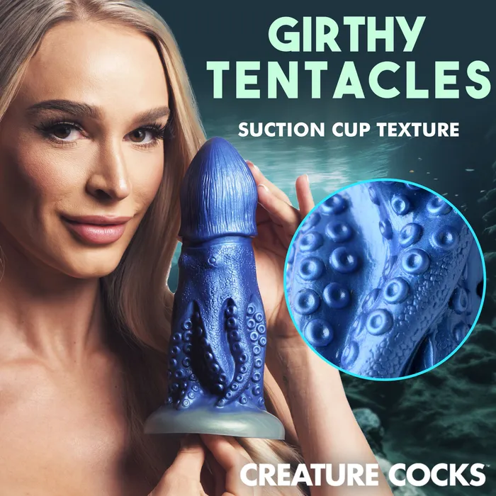 XR Brands Dildos Cocktopus Octopus Silicone Dildo