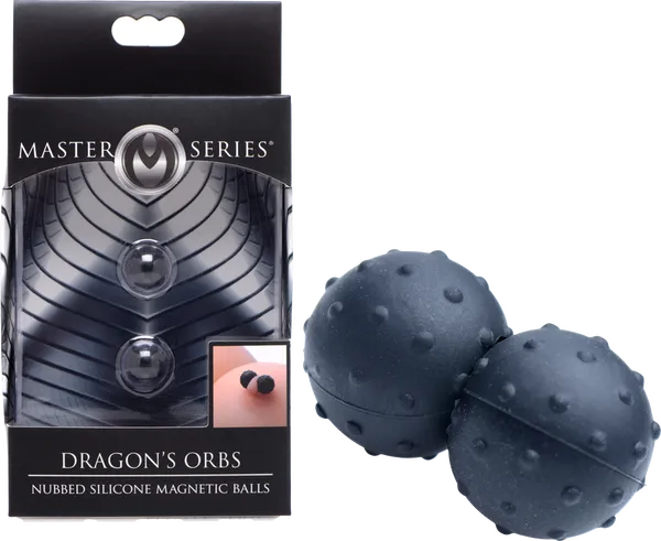 Xr Brands Dildos Dragons Orbs Nubbed Silicone Magnetic Balls