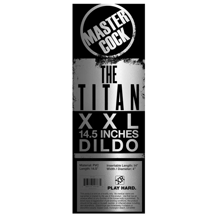 XR Brands Dildos The Titan XXL 145 Inch Dildo