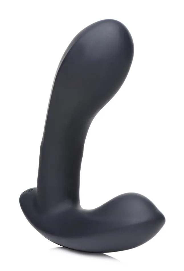 XR Brands EStim Pro Silicone Vibrating Prostate Massager with Remote Control Male Sex Toys
