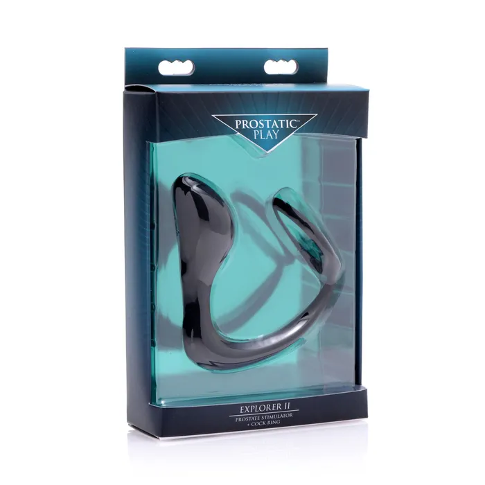 XR Brands Explorer II Prostate Stimulator and Cock Ring Male Sex Toys