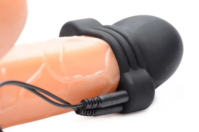 XR Brands Male Sex Toys Lightning Hood EStim Penis Head Teaser