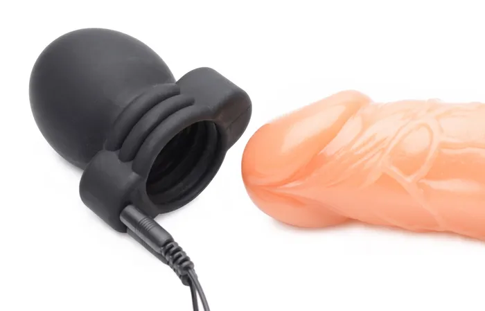 XR Brands Male Sex Toys Lightning Hood EStim Penis Head Teaser