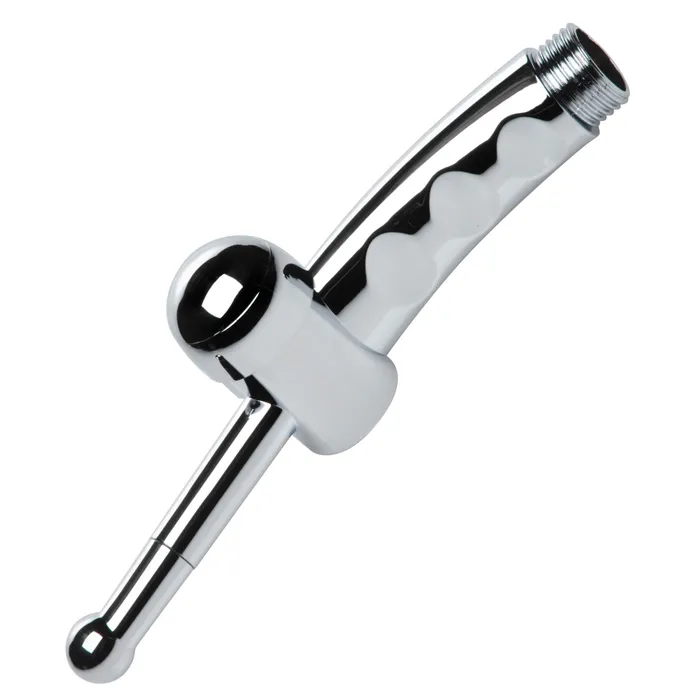 XR Brands Male Sex Toys Shower Cleansing Nozzle with Flow Regulator