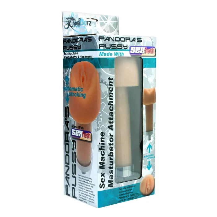 XR Brands Pandoras Pussy Sex Machine Masturbator Attachment Male Sex Toys