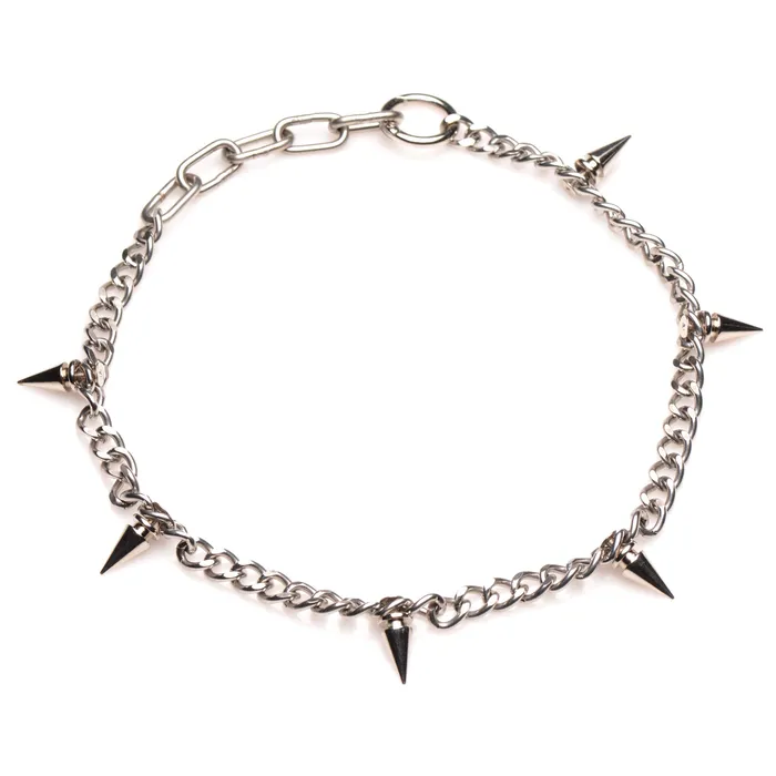 XR Brands Spiked Punk Necklace Vibrators