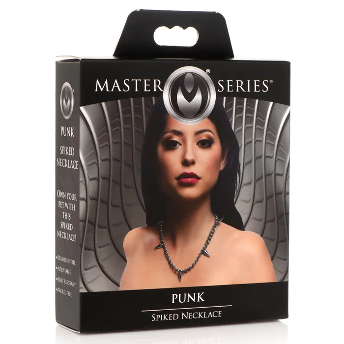 XR Brands Spiked Punk Necklace Vibrators
