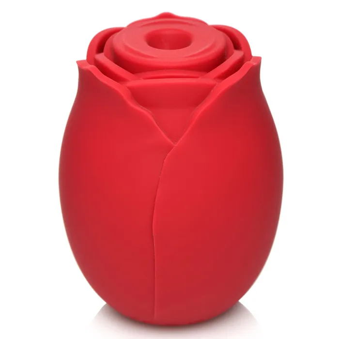 XR Brands Vibrators Mystic Rose Sucking and Vibrating Silicone Rose